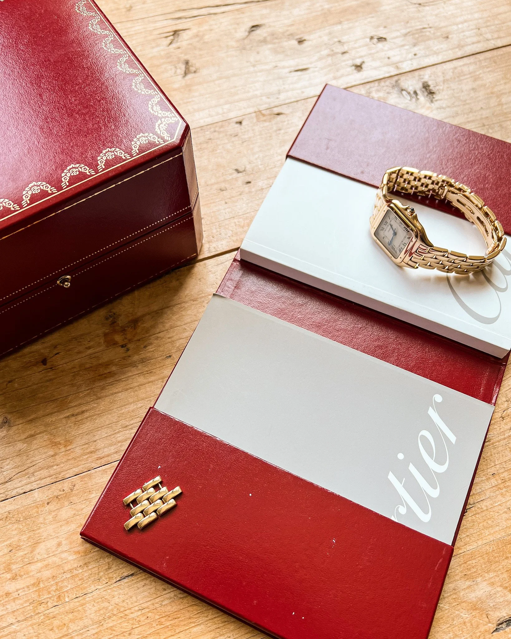 2001 Cartier Panthère 887968 Box and Papers — Watch Brothers London